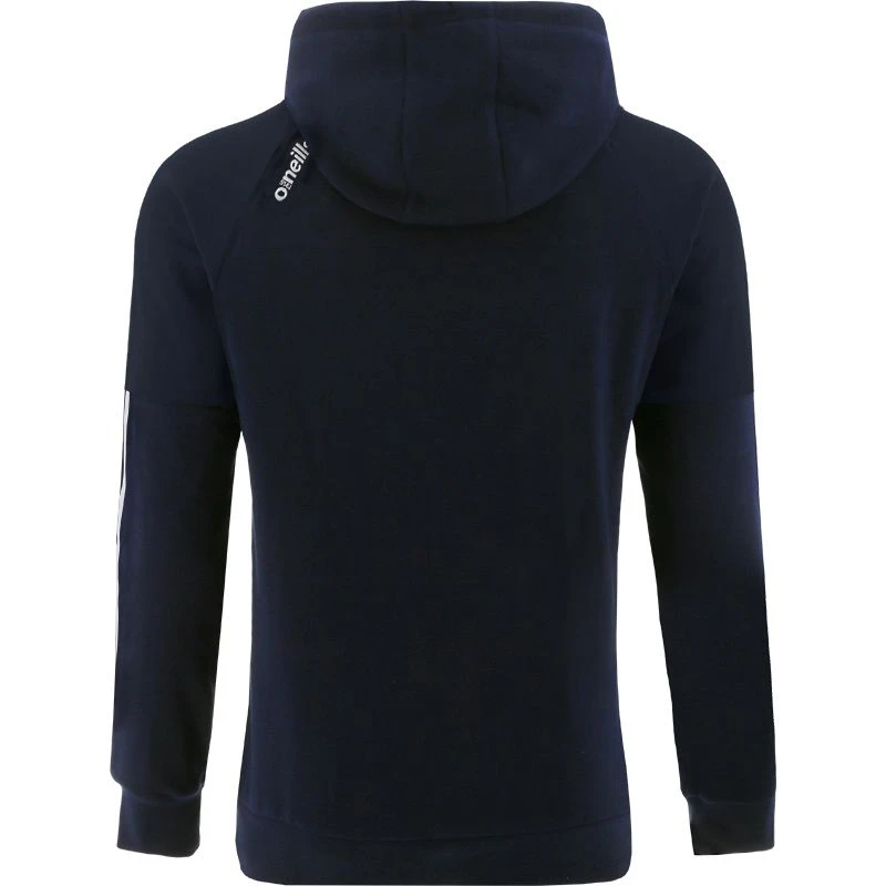 Men's Oslo Fleece Pullover Hoodie Marine / White - Image 2