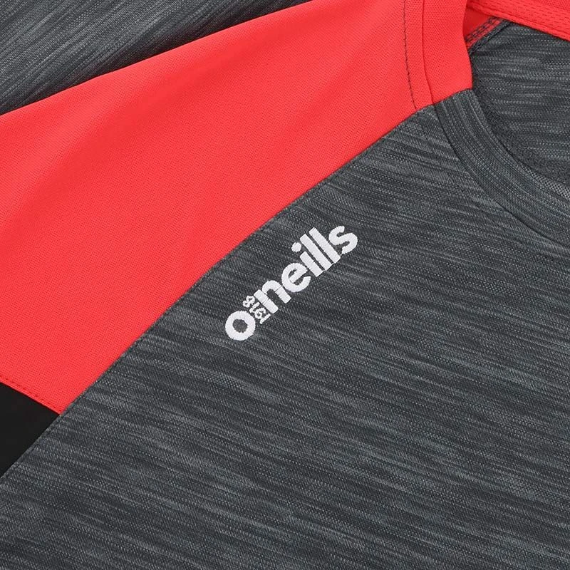 Men's Oslo T-Shirt Black / Red / White - Image 5