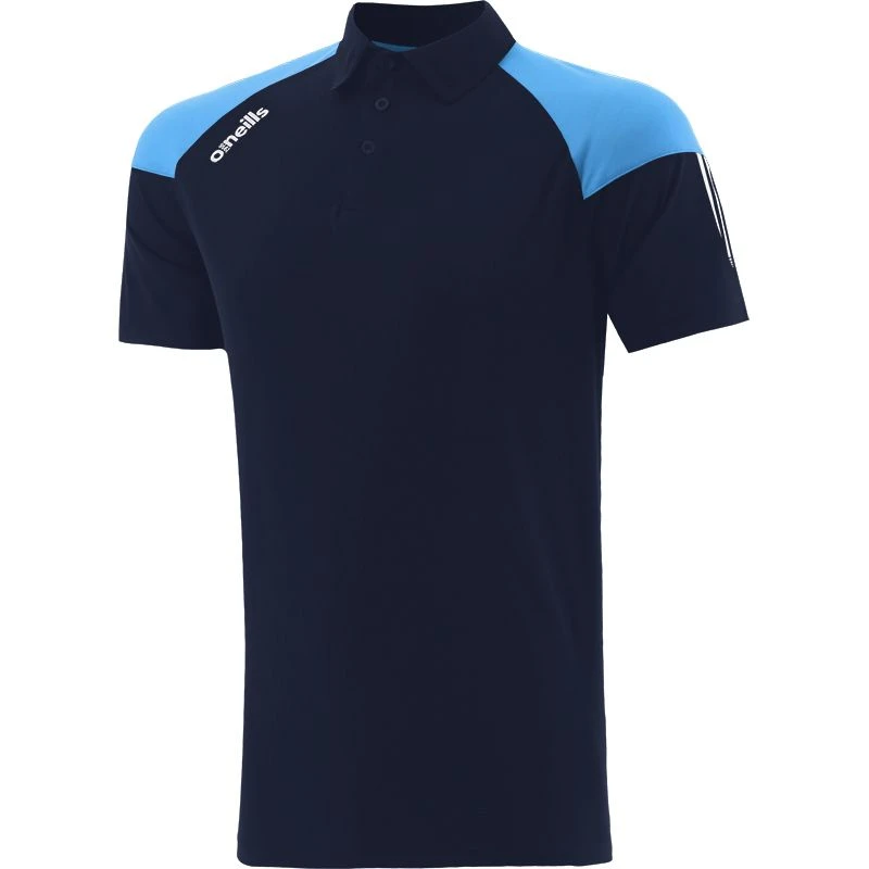 Women's Oslo Polo Shirt Marine / Sky / White