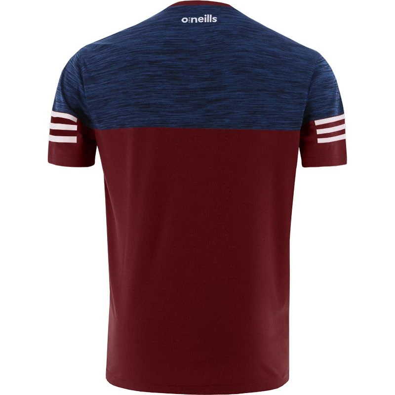 Men's Osprey T-Shirt Maroon / Marine / White - Image 2