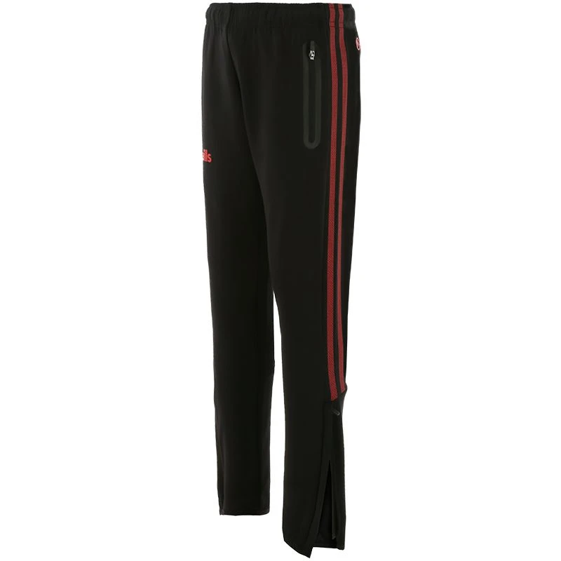 Kids' Pioneer 2 Stripe Hybrid Skinny Bottoms Black / Red - Image 2