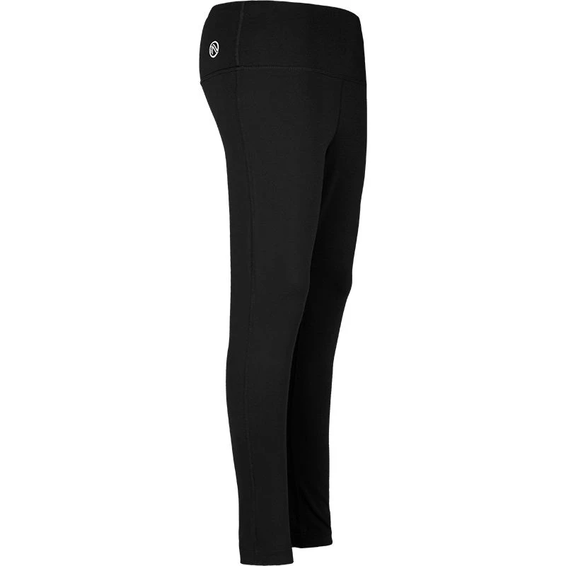 Women's Piper 7/8 Length Tights Black Silver - Image 2