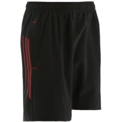 Kids' Pluto Woven Shorts Black / Red