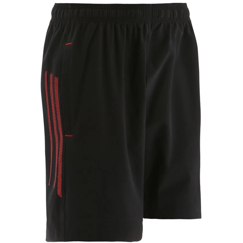 Kids' Pluto Woven Shorts Black / Red