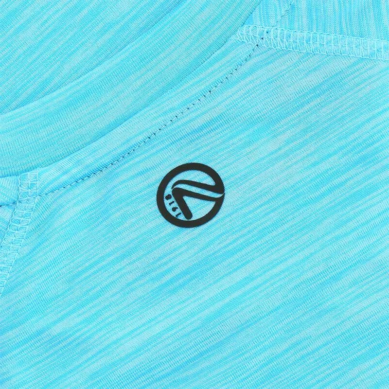 Women's Pluto T-Shirt Blue / Dark Grey - Image 5