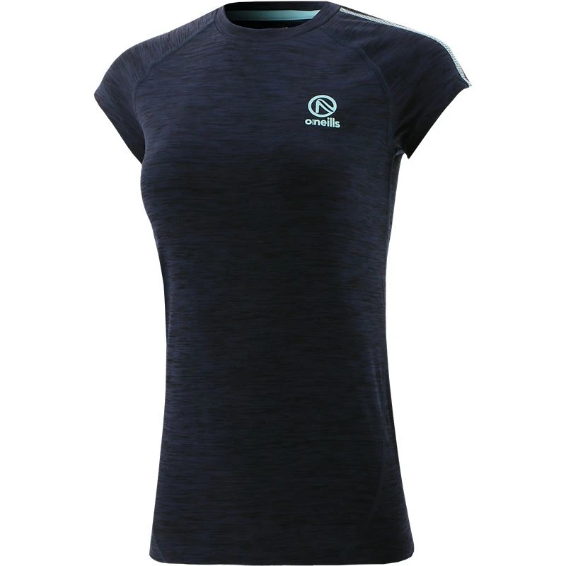 Women's Pluto T-Shirt Marine / Green - Image 2