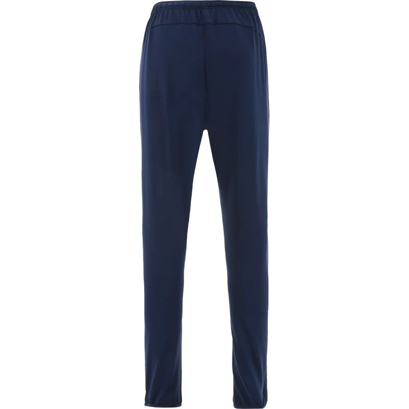 Men's Pluto Brushed Skinny Tracksuit Bottoms Marine / Green - Image 3