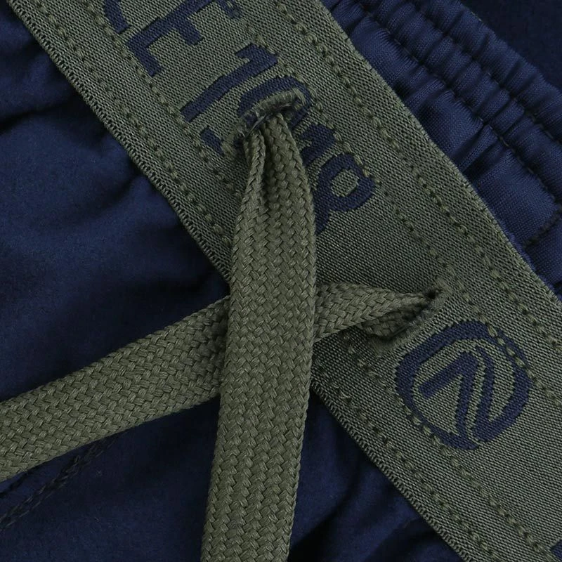 Men's Pluto Brushed Skinny Tracksuit Bottoms Marine / Green - Image 6