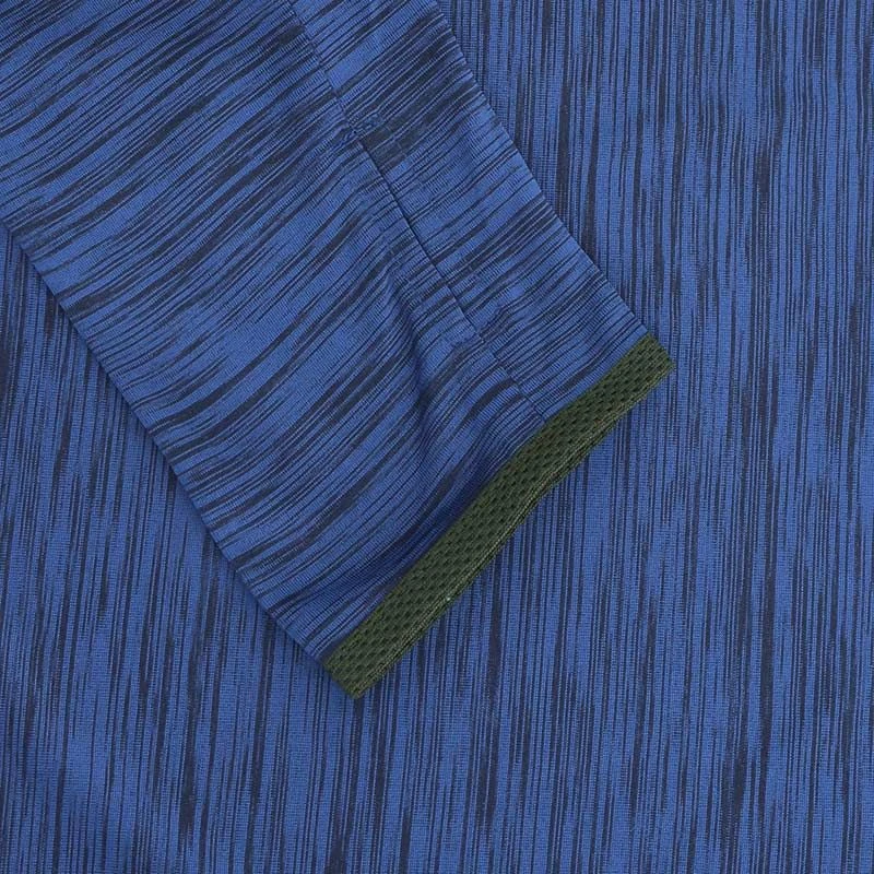 Men's Pluto Brushed Half Zip Marine / Green - Image 6