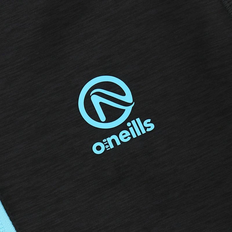 Women's Pluto Brushed Half Zip Top Dark Grey / Blue - Image 4