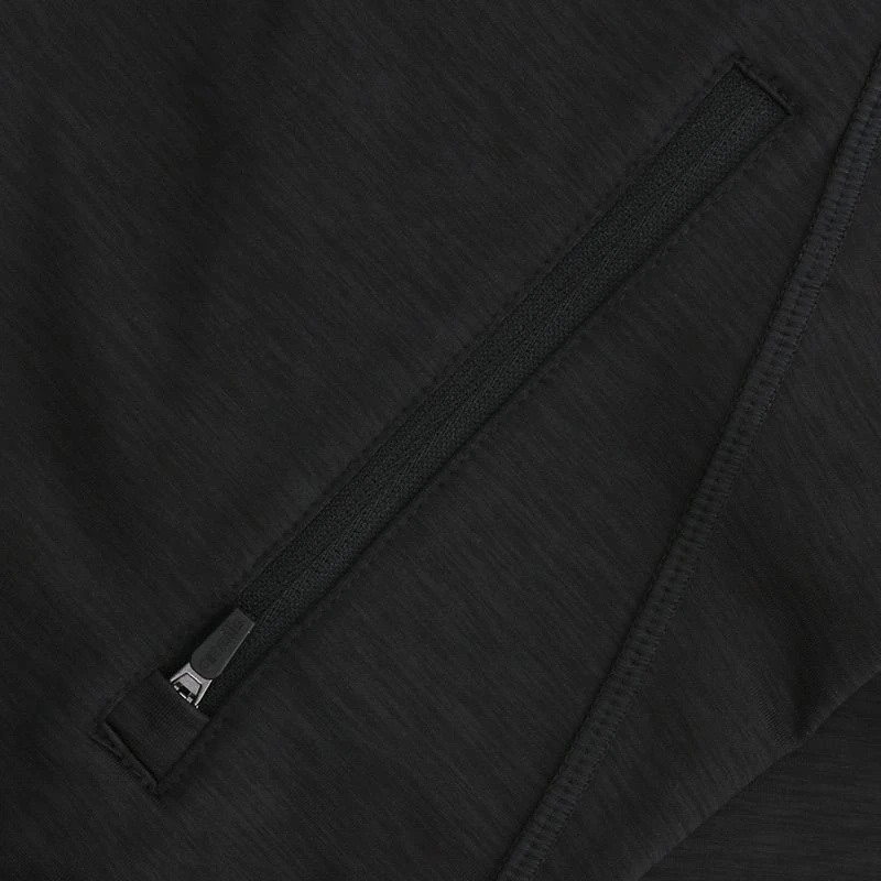 Women's Pluto Brushed Half Zip Top Dark Grey / Blue - Image 7