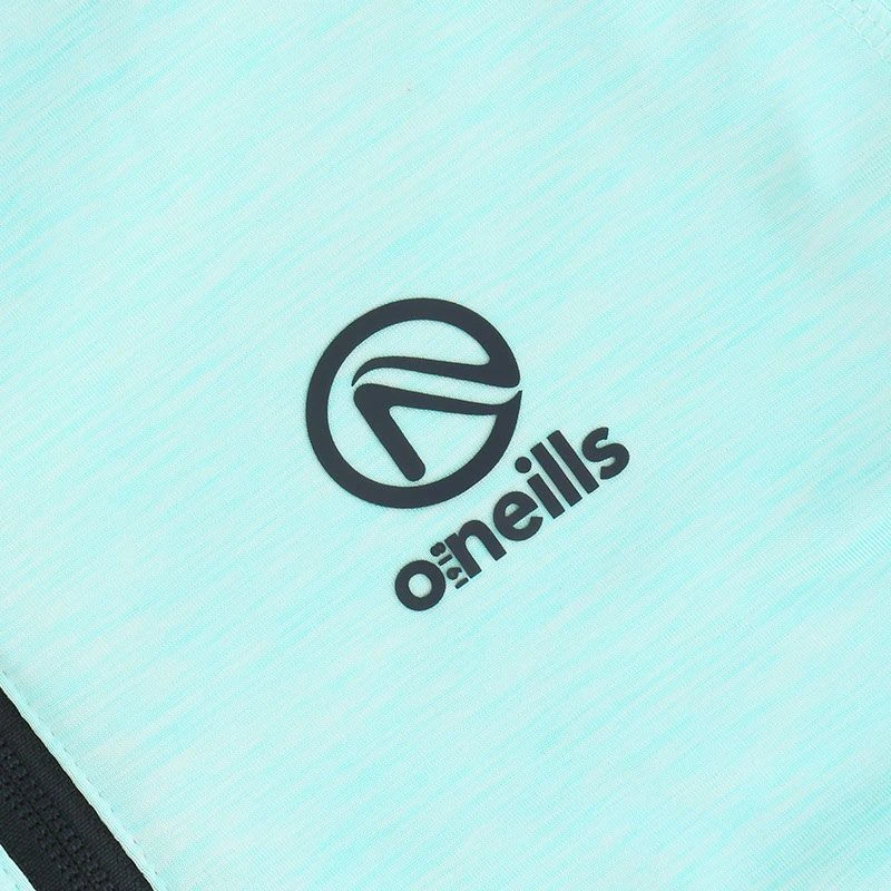 Women's Pluto Brushed Half Zip Top Green / Marine - Image 4