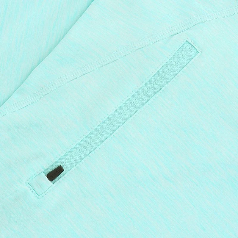 Women's Pluto Brushed Half Zip Top Green / Marine - Image 7