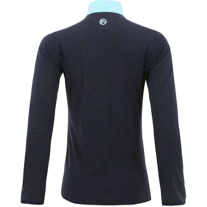 Kids' Pluto Brushed Half Zip Top Marine / Green - Image 2