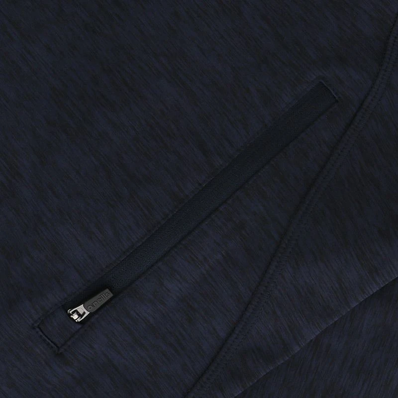 Women's Pluto Brushed Half Zip Top Marine / Green - Image 7