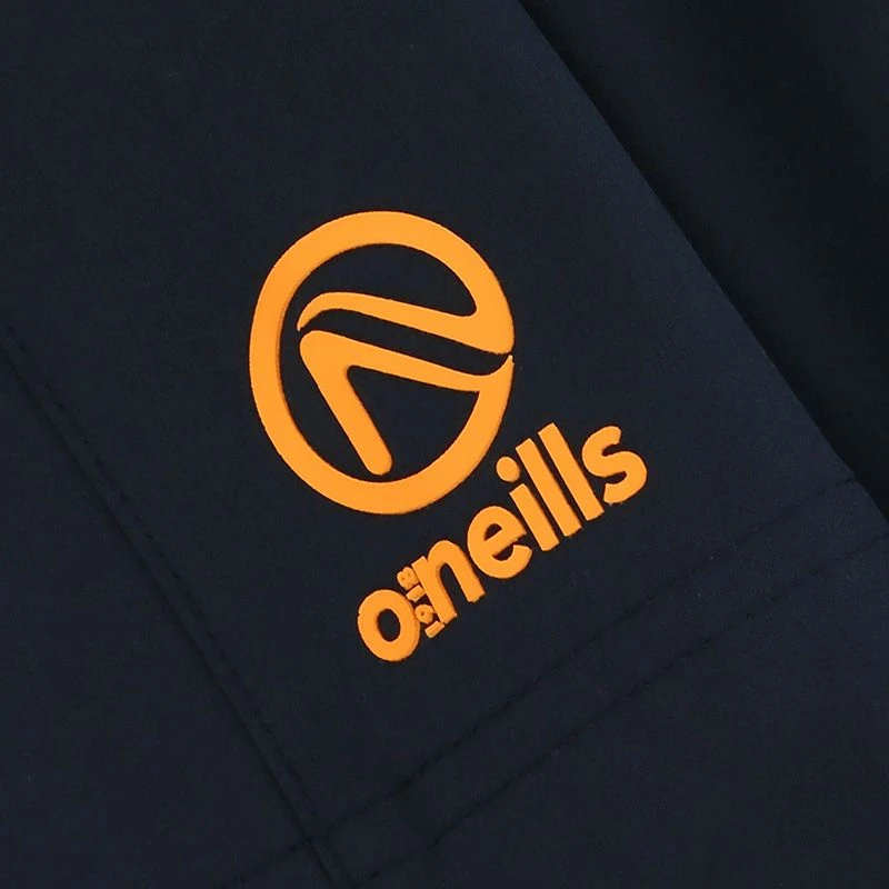 Kids' Pluto Woven Shorts Marine / Orange - Image 4