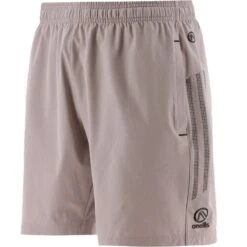 Kids' Pluto Woven Shorts Silver / Black