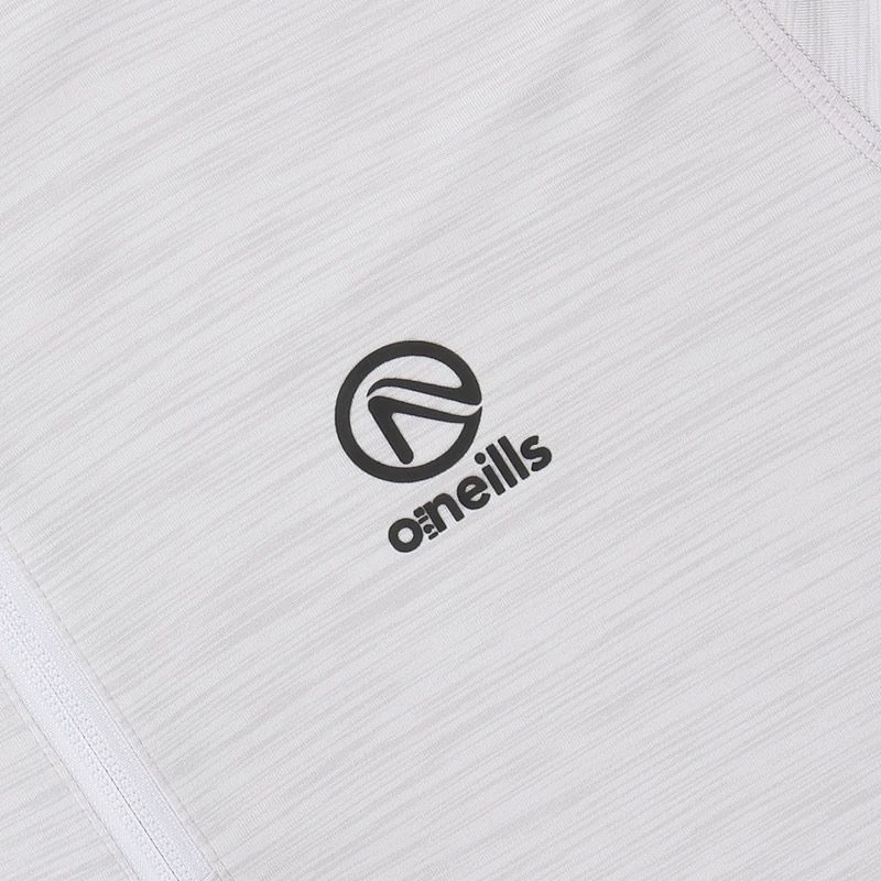 Kids' Pluto Half Zip Top Silver / Black - Image 3