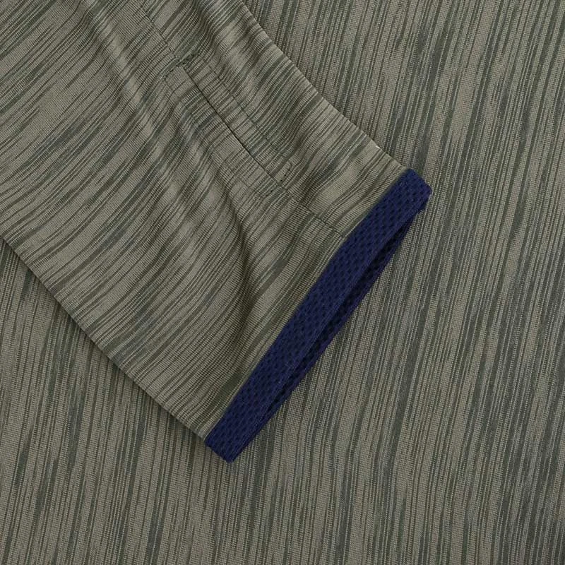 Men's Pluto Half Zip Midlayer Top Green / Marine - Image 5