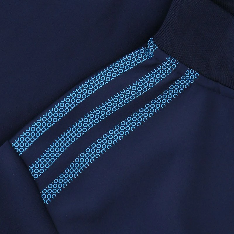 Men's Pluto Hybrid Half Zip Top Marine / Blue - Image 4