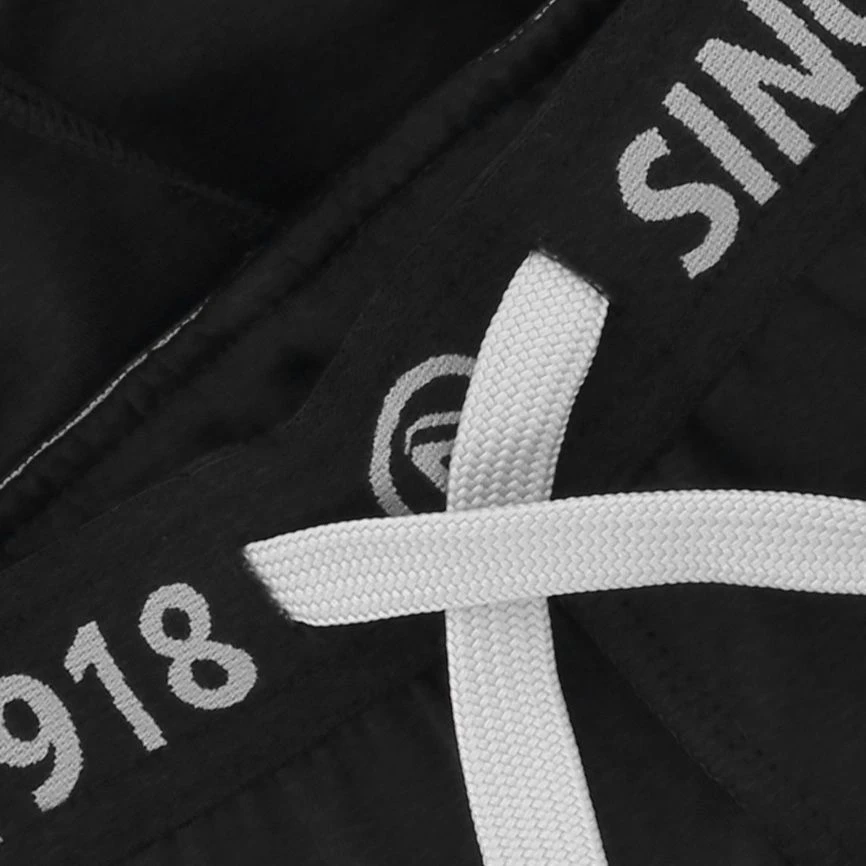 Kids' Pluto Hybrid Skinny Tracksuit Bottoms Black / Silver - Image 5