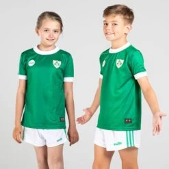 Kids' Ireland Premier Jersey Shamrock Green