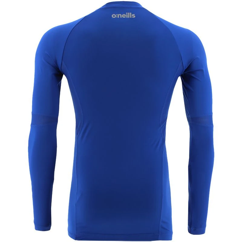 Men's Pro Body III Poly Elastane Baselayer Top Royal / Silver - Image 2