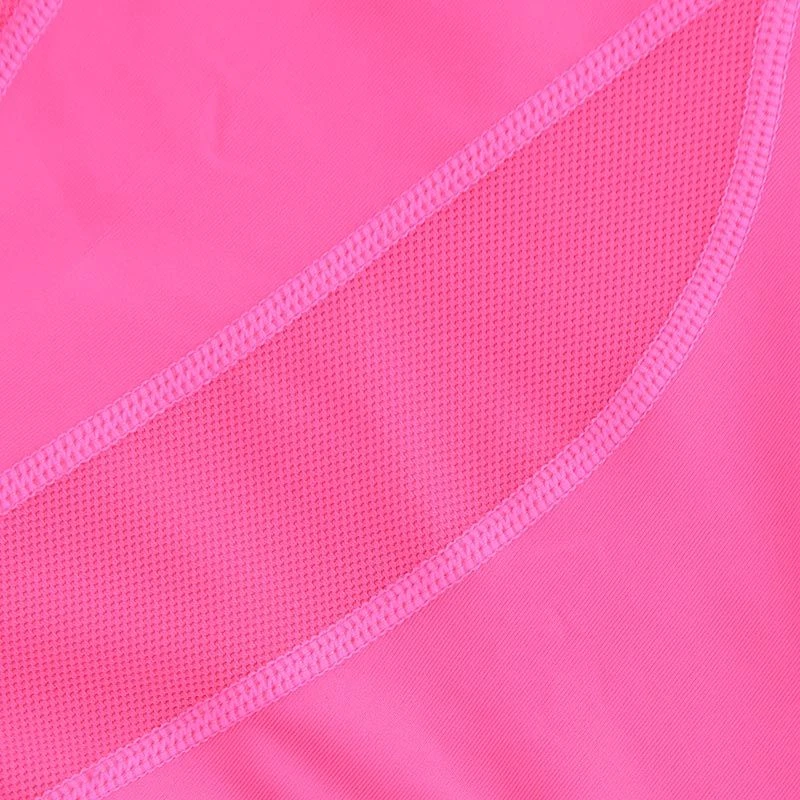 Kids' Pro Body III Poly Elastane Baselayer Top Pink / Silver - Image 4