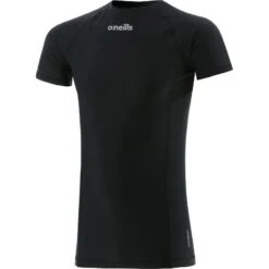 Men's Pro Body Base Layer Compression T-Shirt Black / Silver