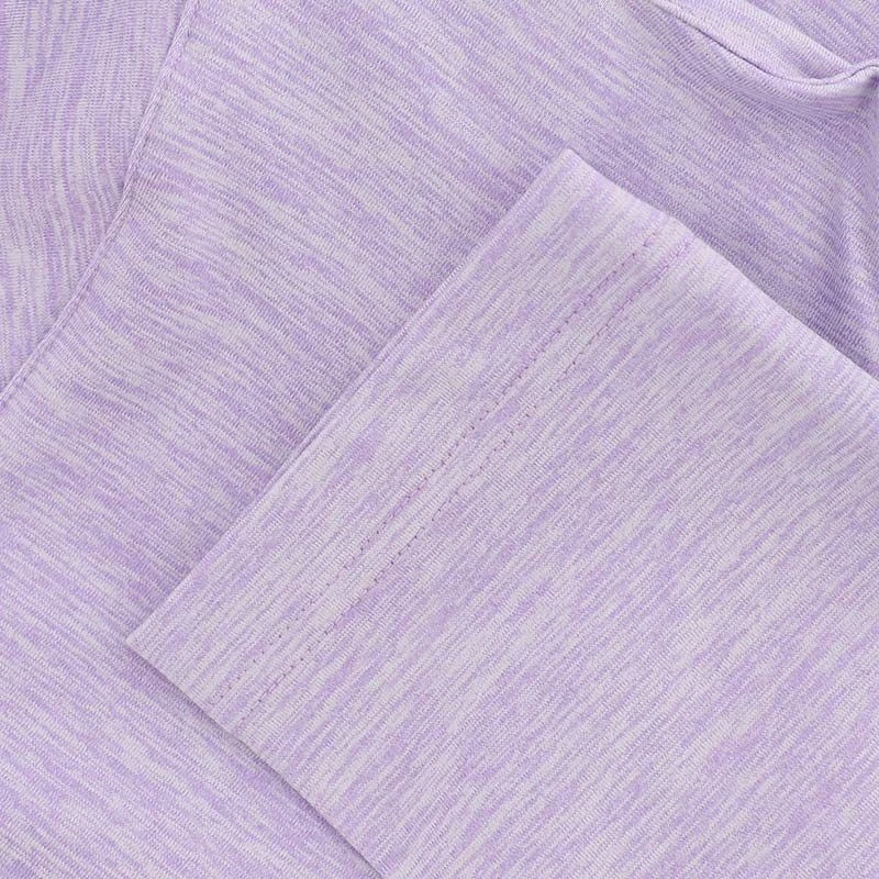 Women's Reece Full Zip Fleece Jacket Purple - Image 5