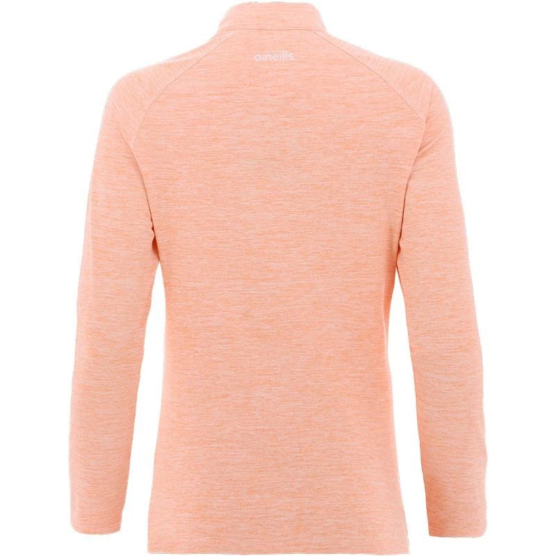 Women’s Renee Half Zip Fleece Orange - Image 4