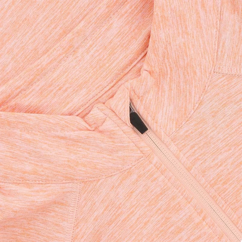 Women’s Renee Half Zip Fleece Orange - Image 6