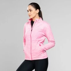 Women's Reece Full Zip Fleece Jacket Pink