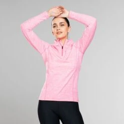 Women’s Renee Half Zip Fleece Pink