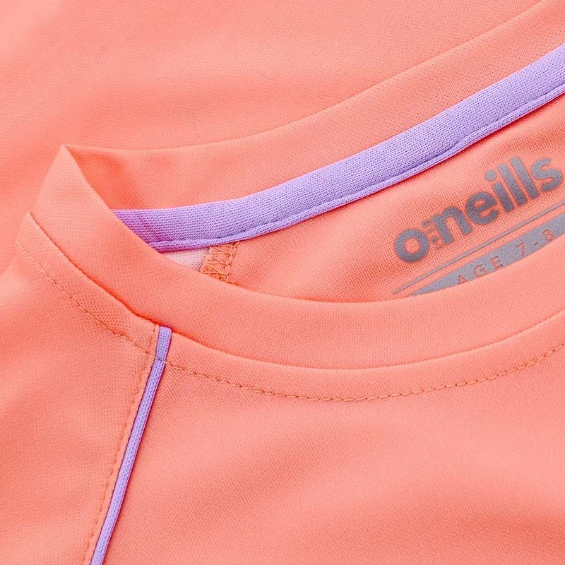 Kids' Rosie T-Shirt Orange / Purple - Image 6