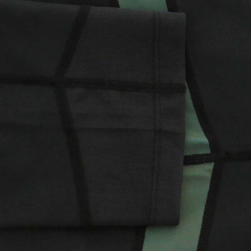 Women's Savannah Capri Leggings Black / Green - Image 5