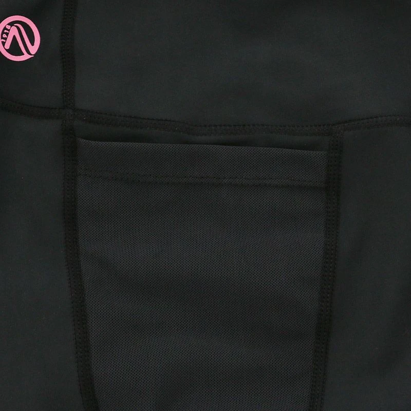 Women's Savannah Capri Leggings Black / Green - Image 6