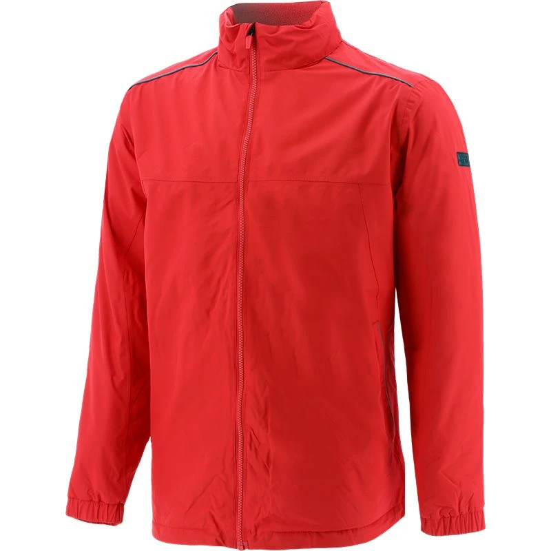 Men's Sloan Fleece Lined Full Zip Jacket Red - Image 4