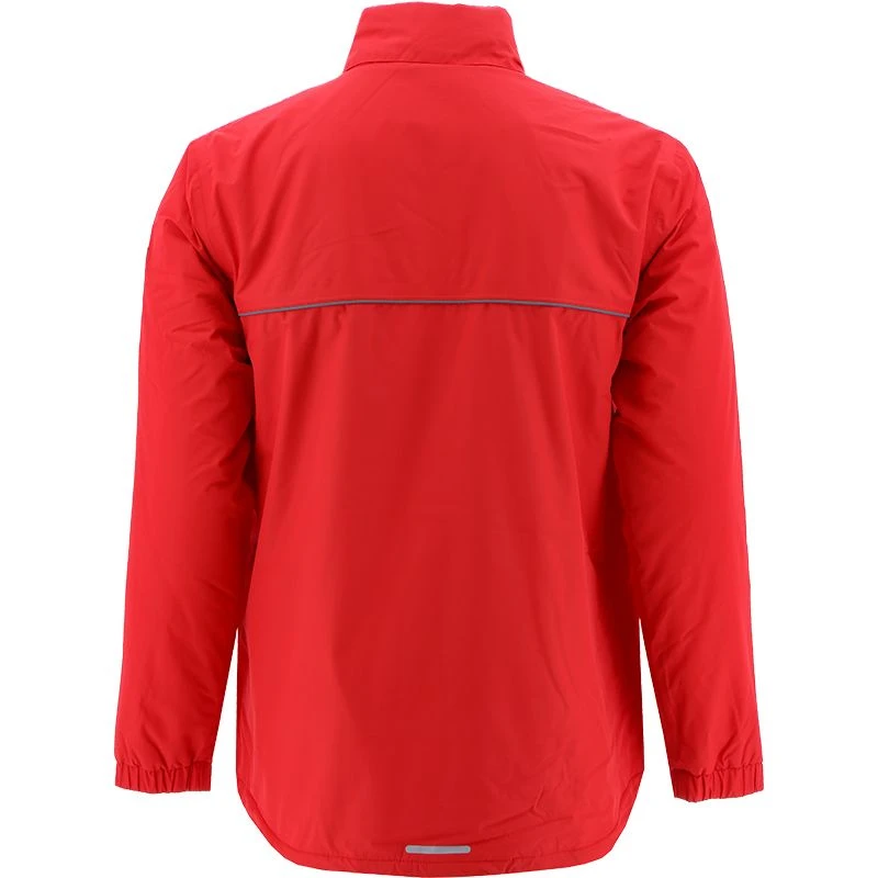 Men's Sloan Fleece Lined Full Zip Jacket Red - Image 5