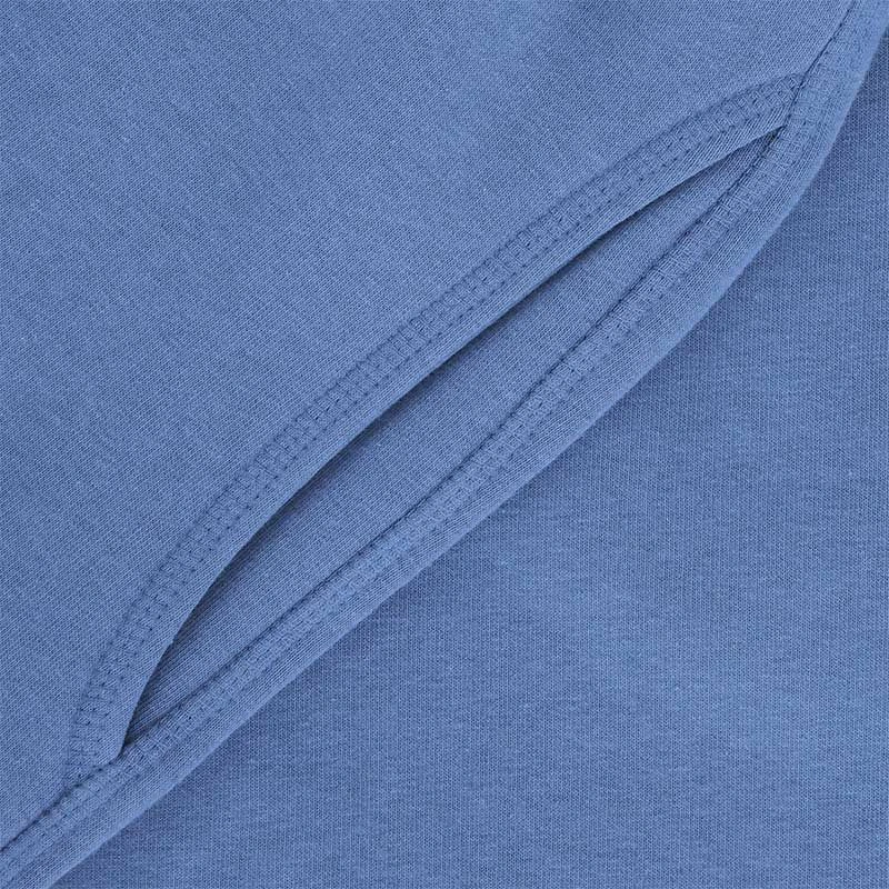 Men's Trigger French Terry Leisure Shorts Blue / White - Image 4