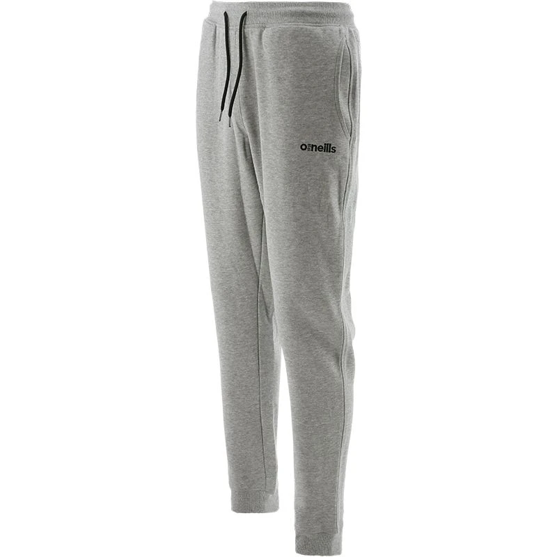 Men's Trigger Fleece Skinny Tracksuit Bottoms Grey - Image 2