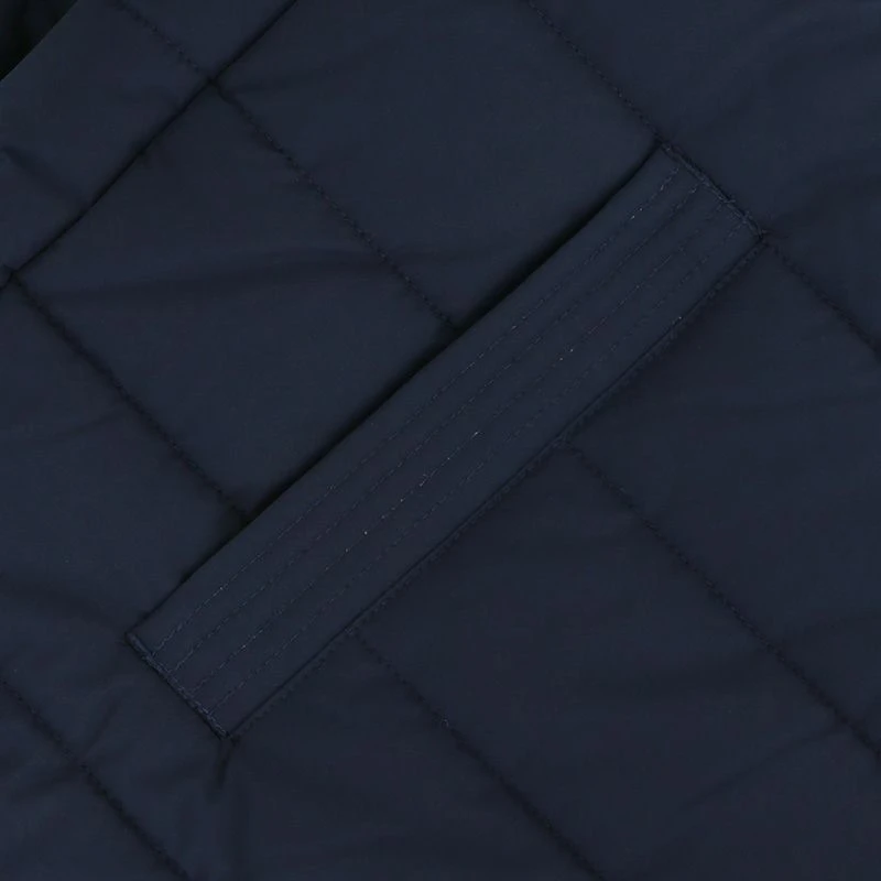 Men's Wallace Hooded Padded Jacket Marine - Image 6