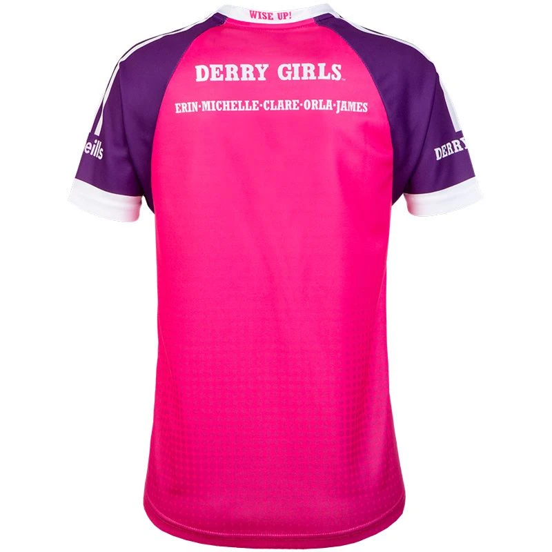 'Wise Up' Women’s Derry Girls Jersey - Image 2